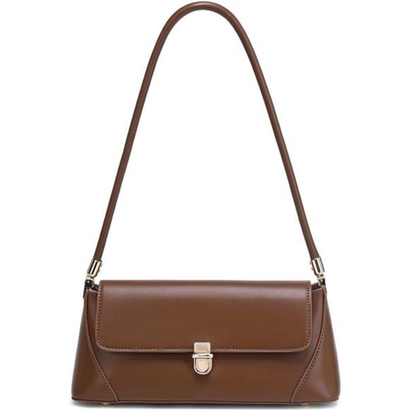 Leather Hobo Crossbody Bag | Retro Underarm Shoulder Purse - Picture 1 of 7